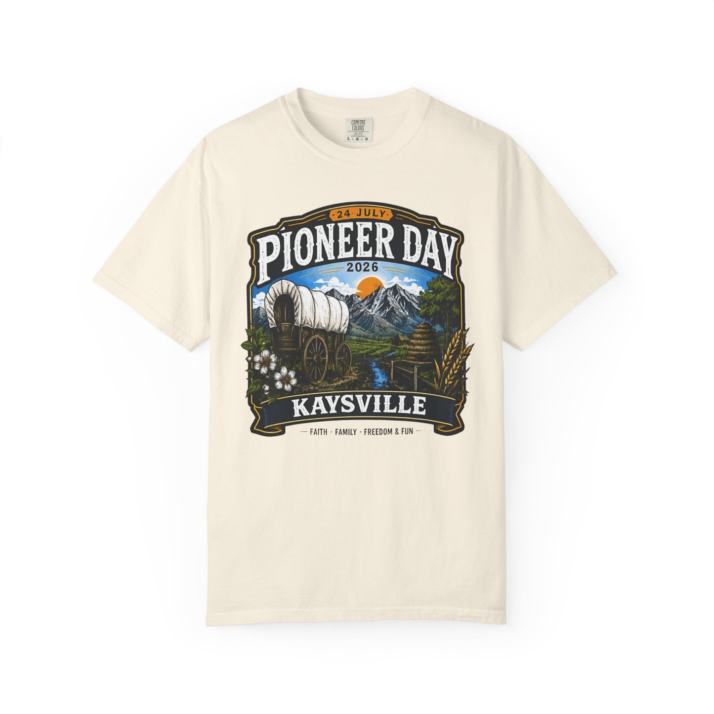 Kaysville Pioneer Day Tee · 24 July 2026