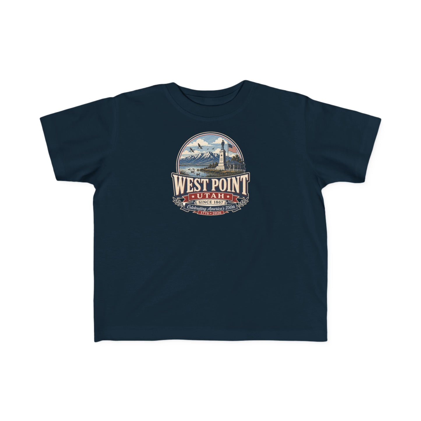 West Point City Spirit Tee · Toddler · Celebrating America's 250th