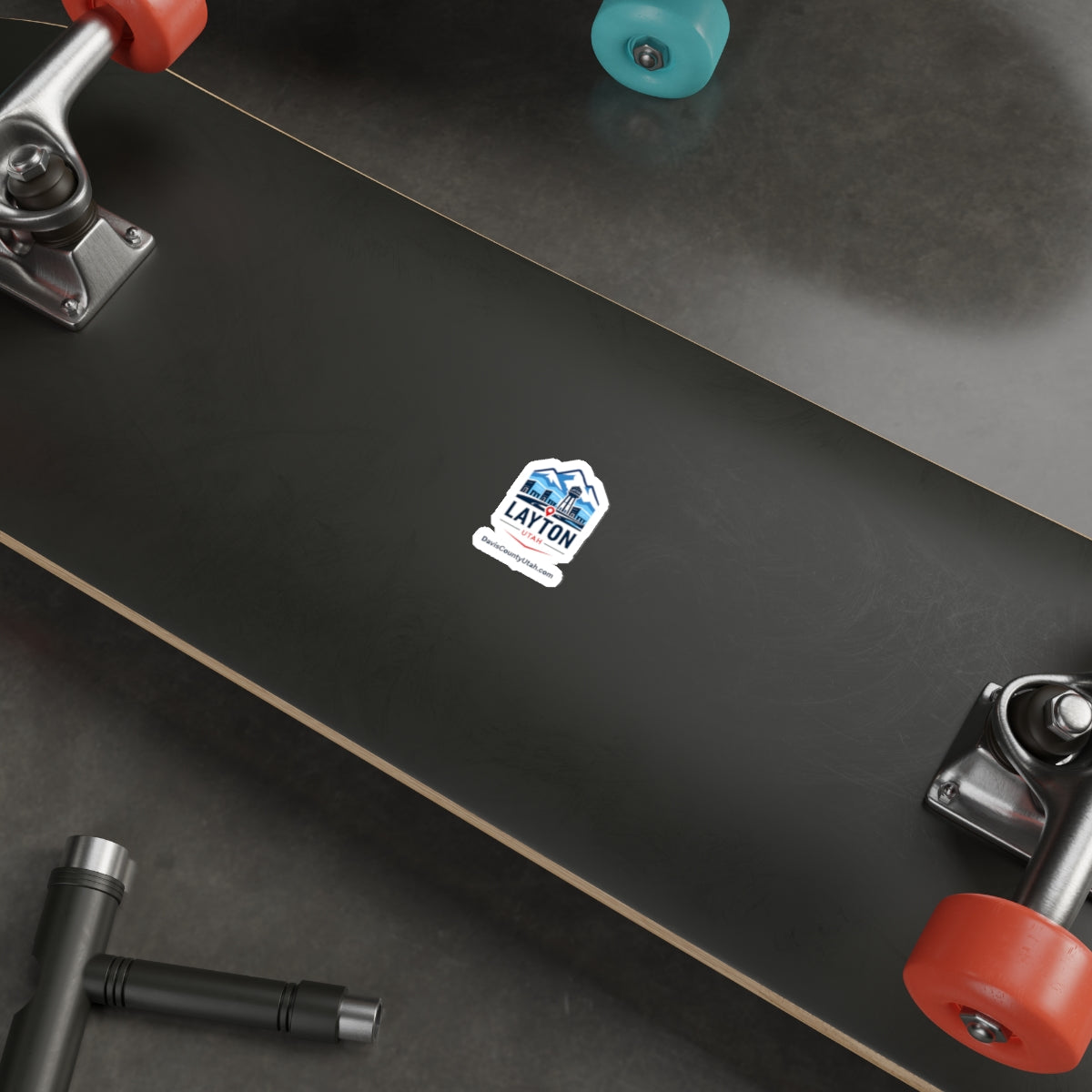 Layton, Utah Die-Cut Sticker