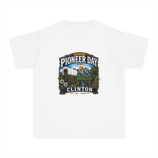 Clinton Pioneer Day Tee · Youth · 24 July 2026