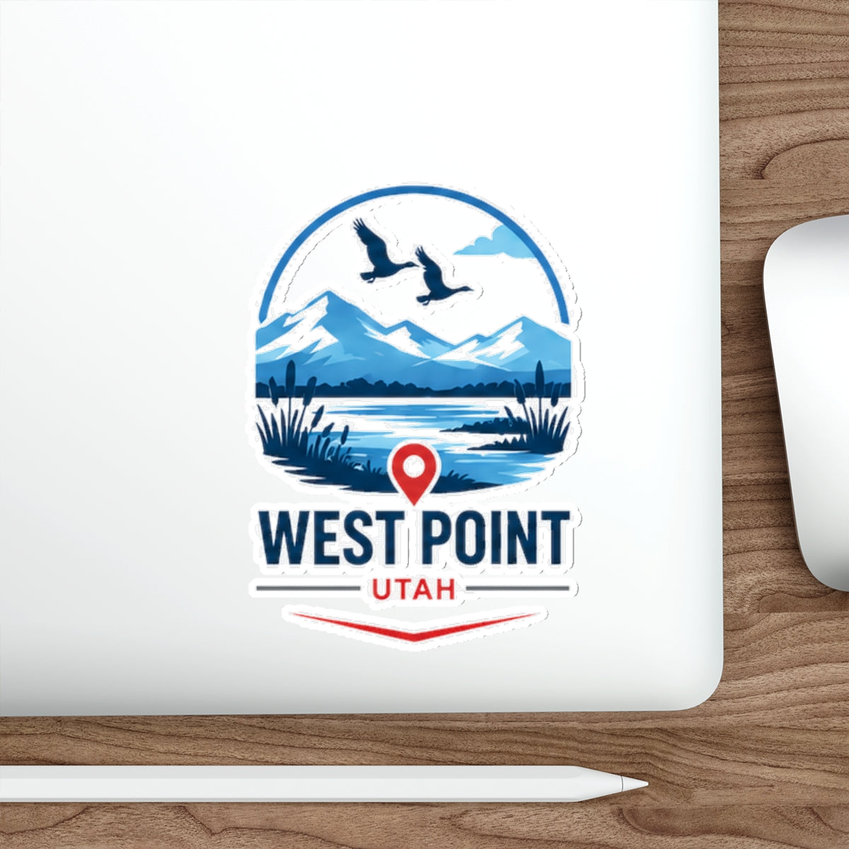 West Point, Utah Die-Cut Sticker