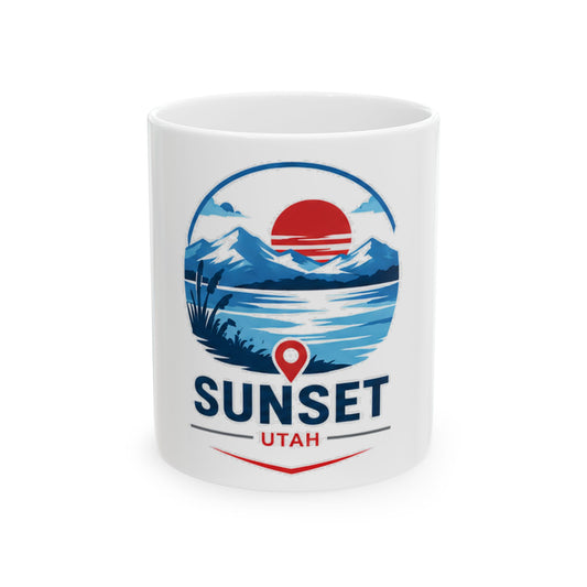 Sunset, Utah Ceramic Mug