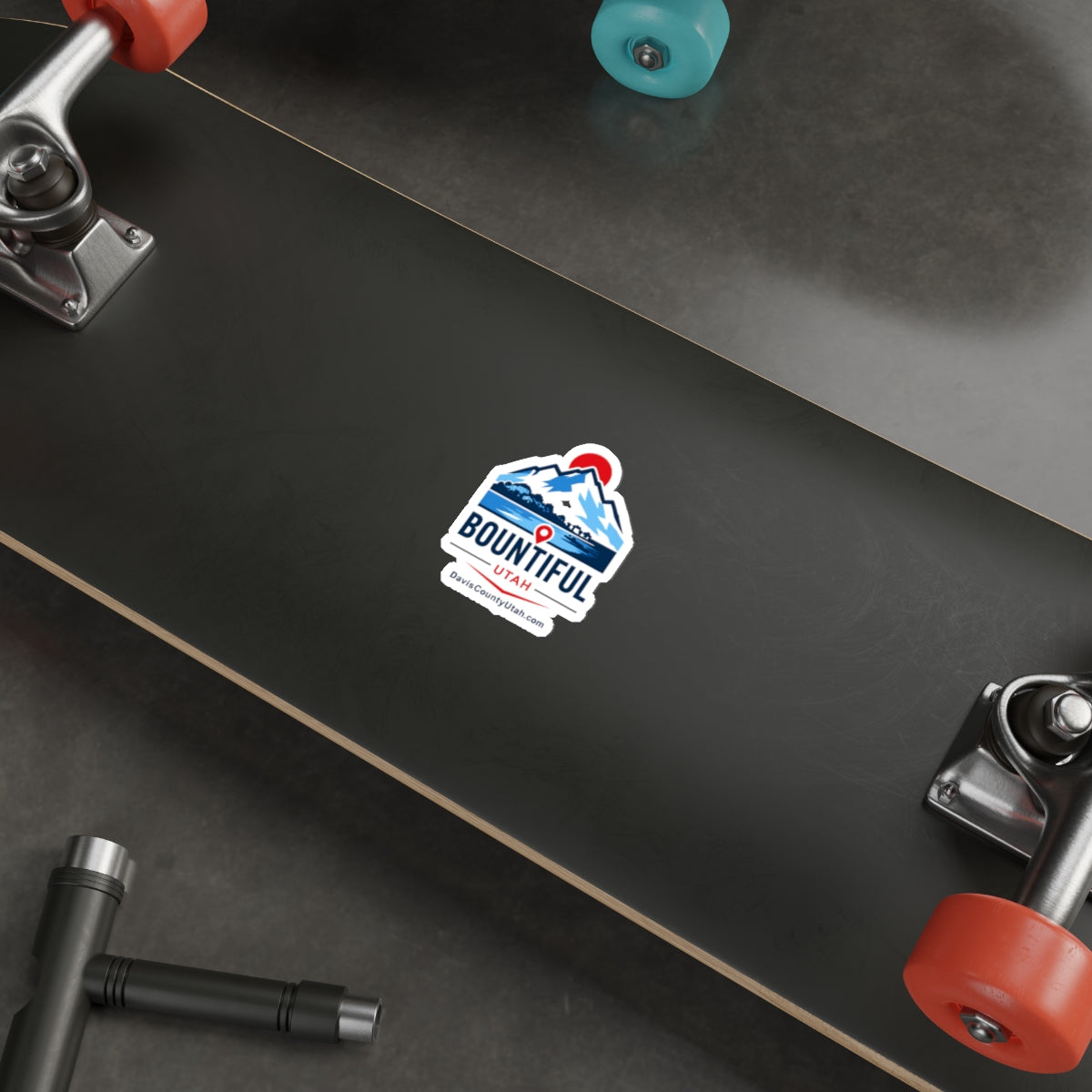 Bountiful, Utah Die-Cut Sticker
