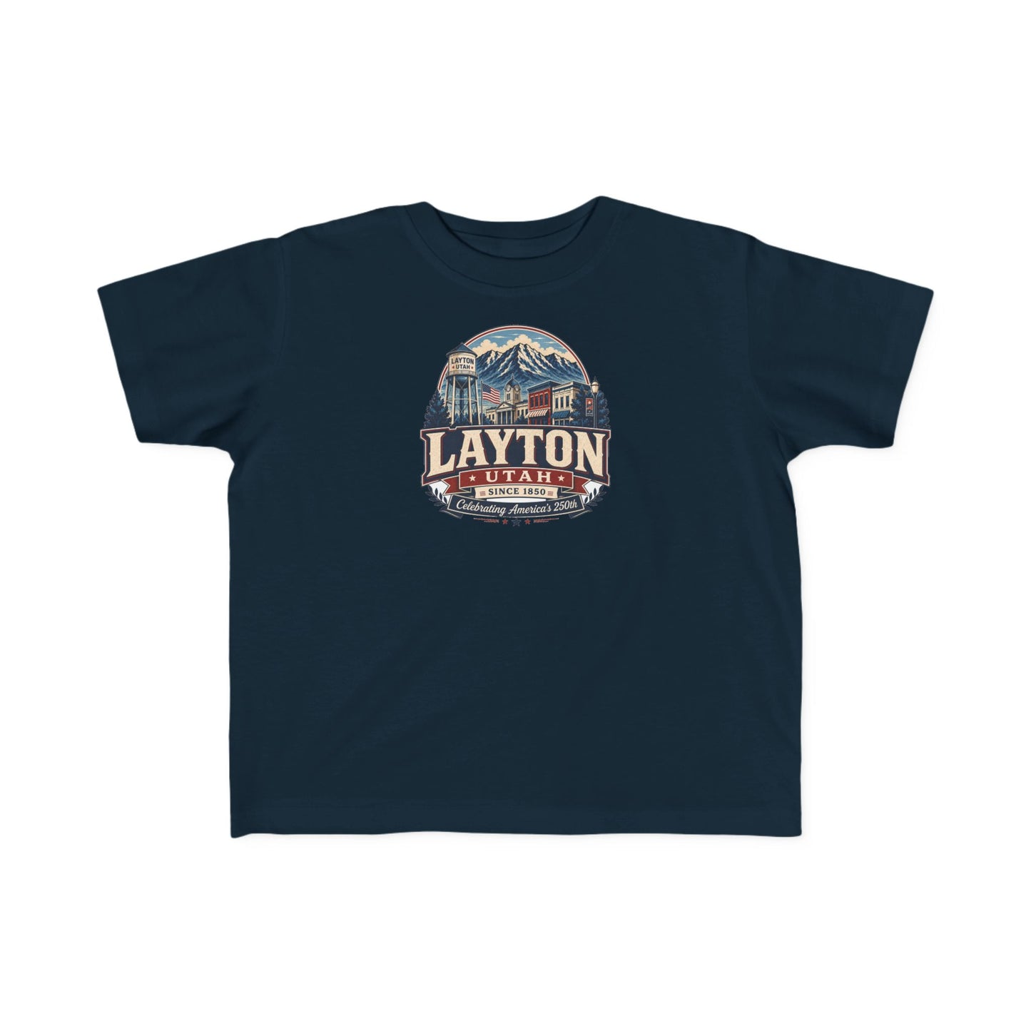 Layton City Spirit Tee · Toddler · Celebrating America's 250th