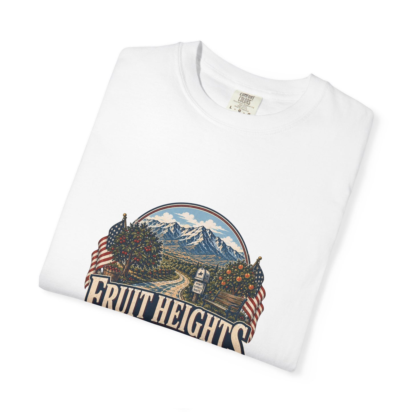 Fruit Heights City Spirit Tee · Celebrating America's 250th