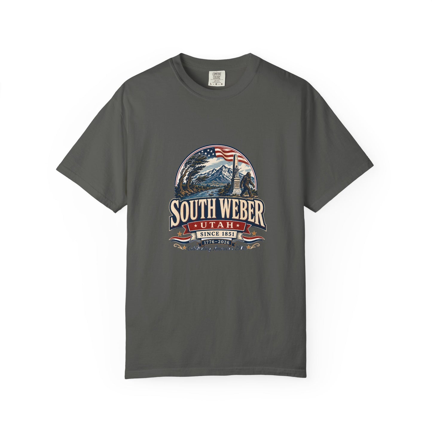 South Weber City Spirit Tee · Celebrating America's 250th