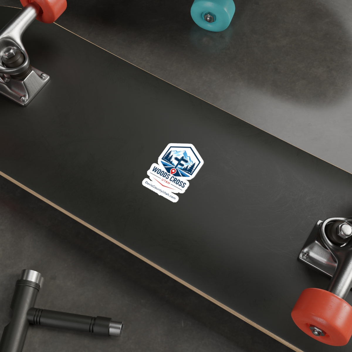 Woods Cross, Utah Die-Cut Sticker