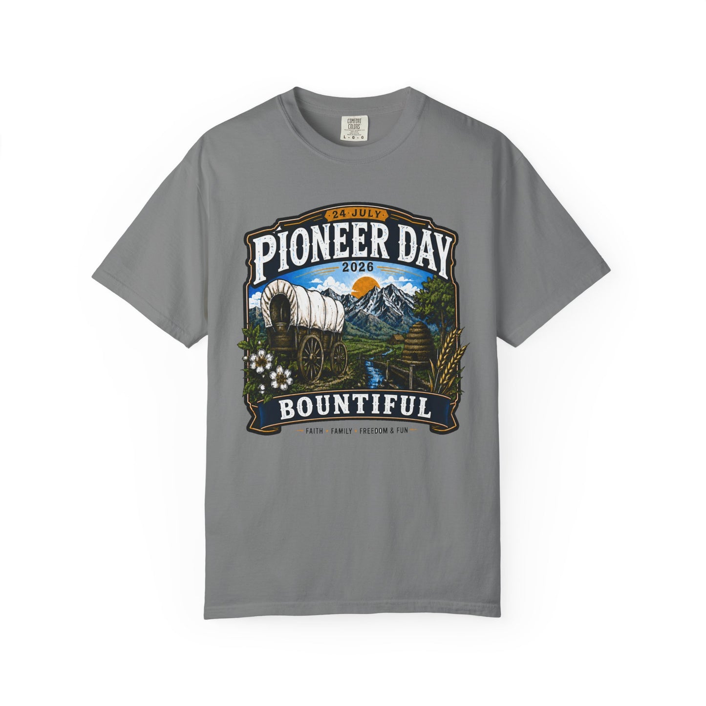 Bountiful Pioneer Day Tee · 24 July 2026