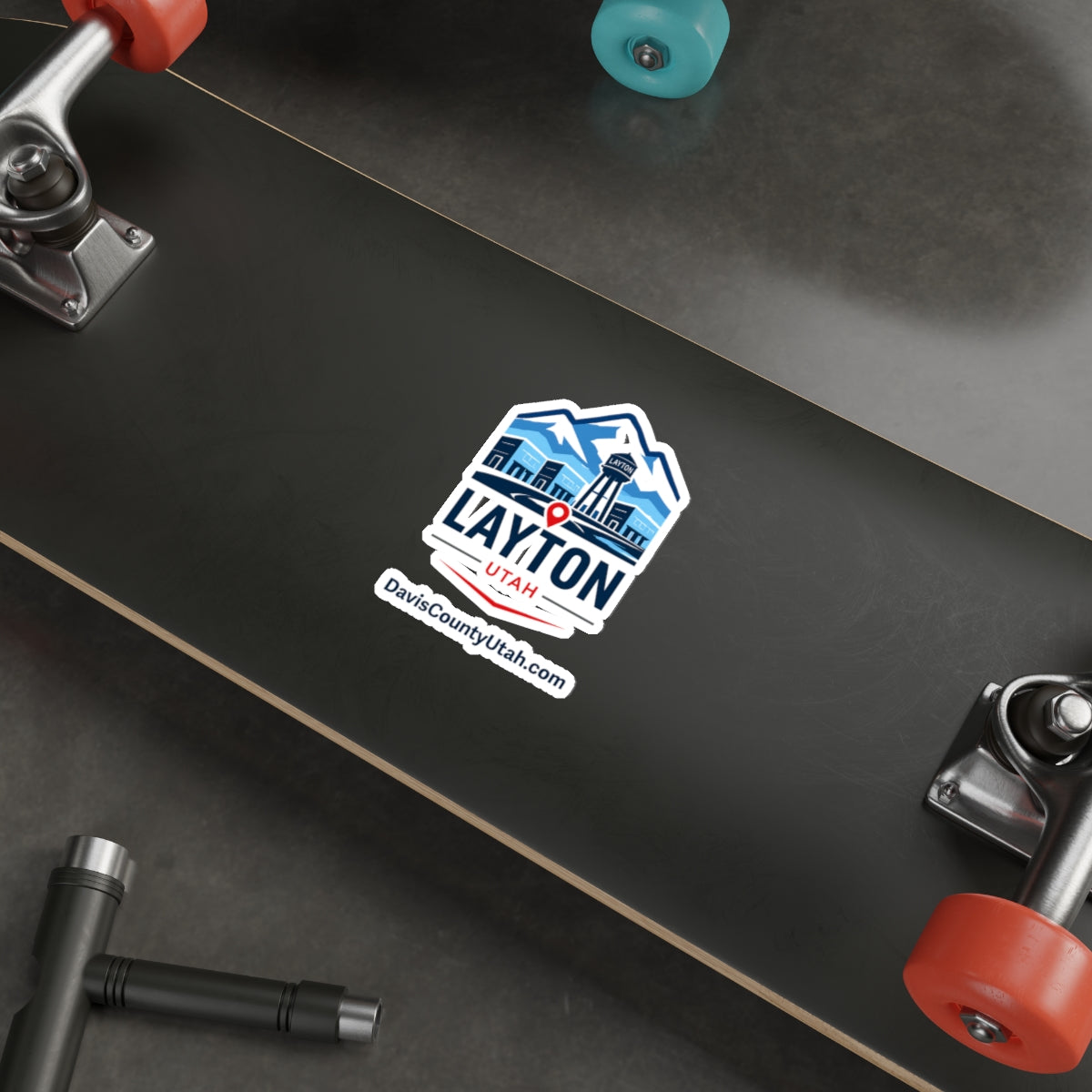 Layton, Utah Die-Cut Sticker