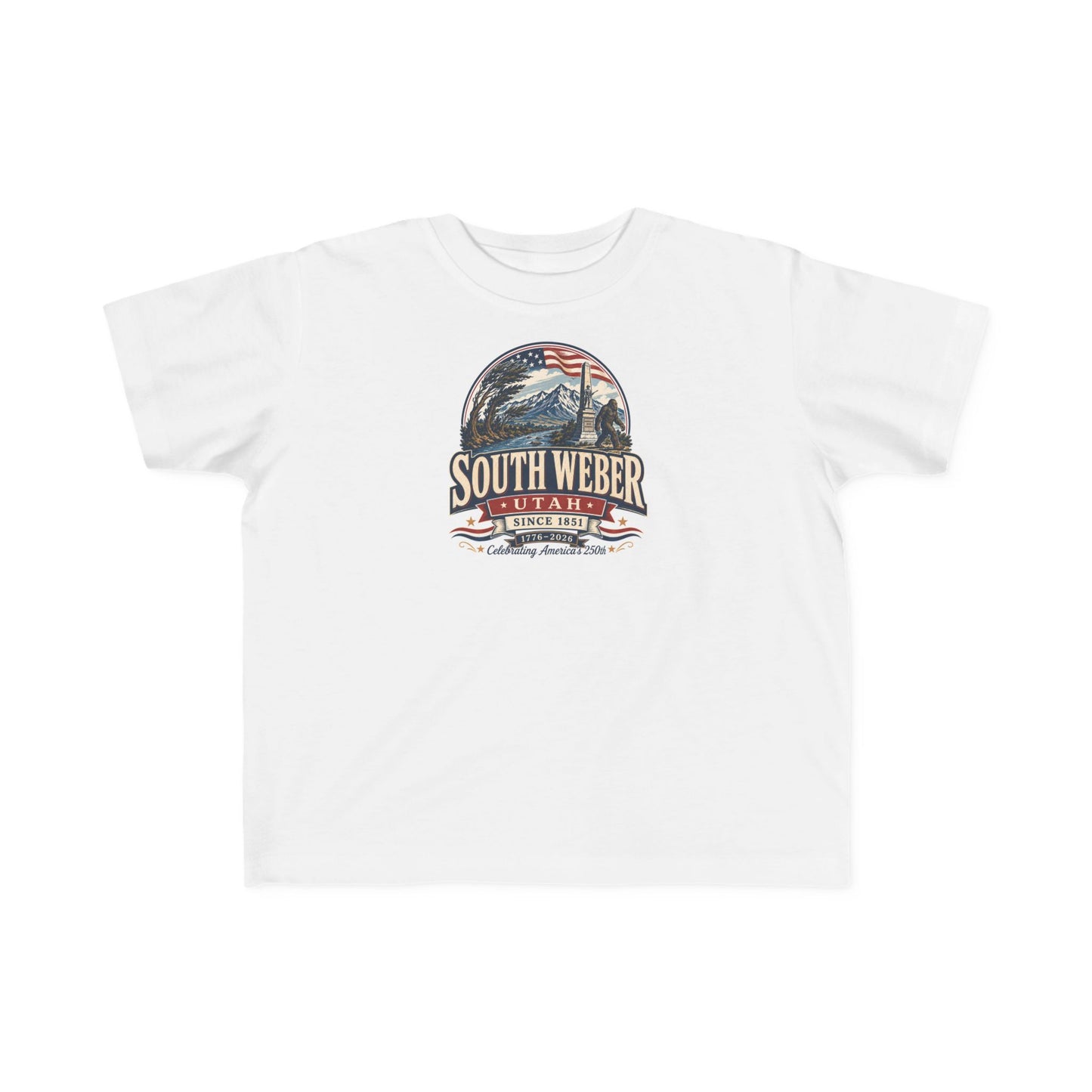 South Weber City Spirit Tee · Toddler · Celebrating America's 250th