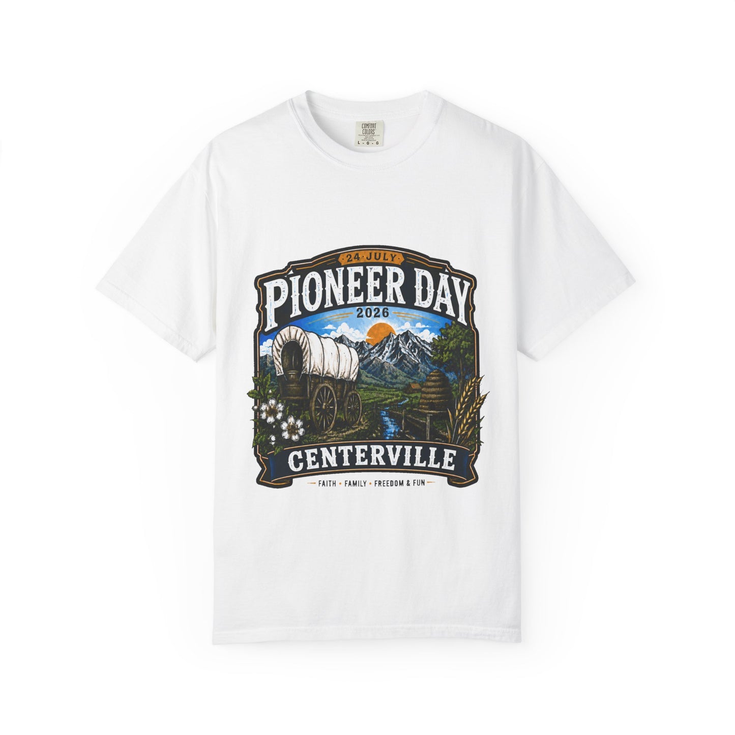 Centerville Pioneer Day Tee · 24 July 2026