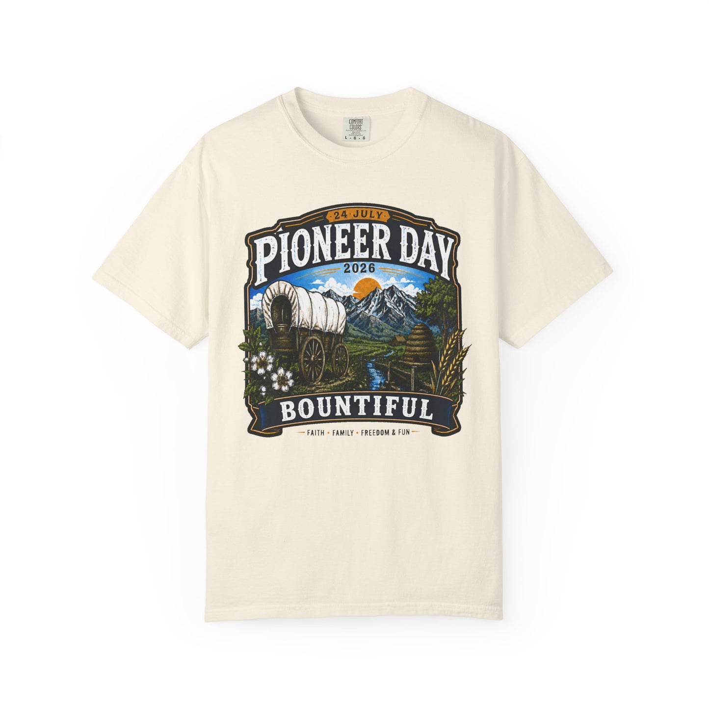 Bountiful Pioneer Day Tee · 24 July 2026