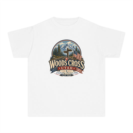 Woods Cross City Spirit Tee · Youth · Celebrating America's 250th