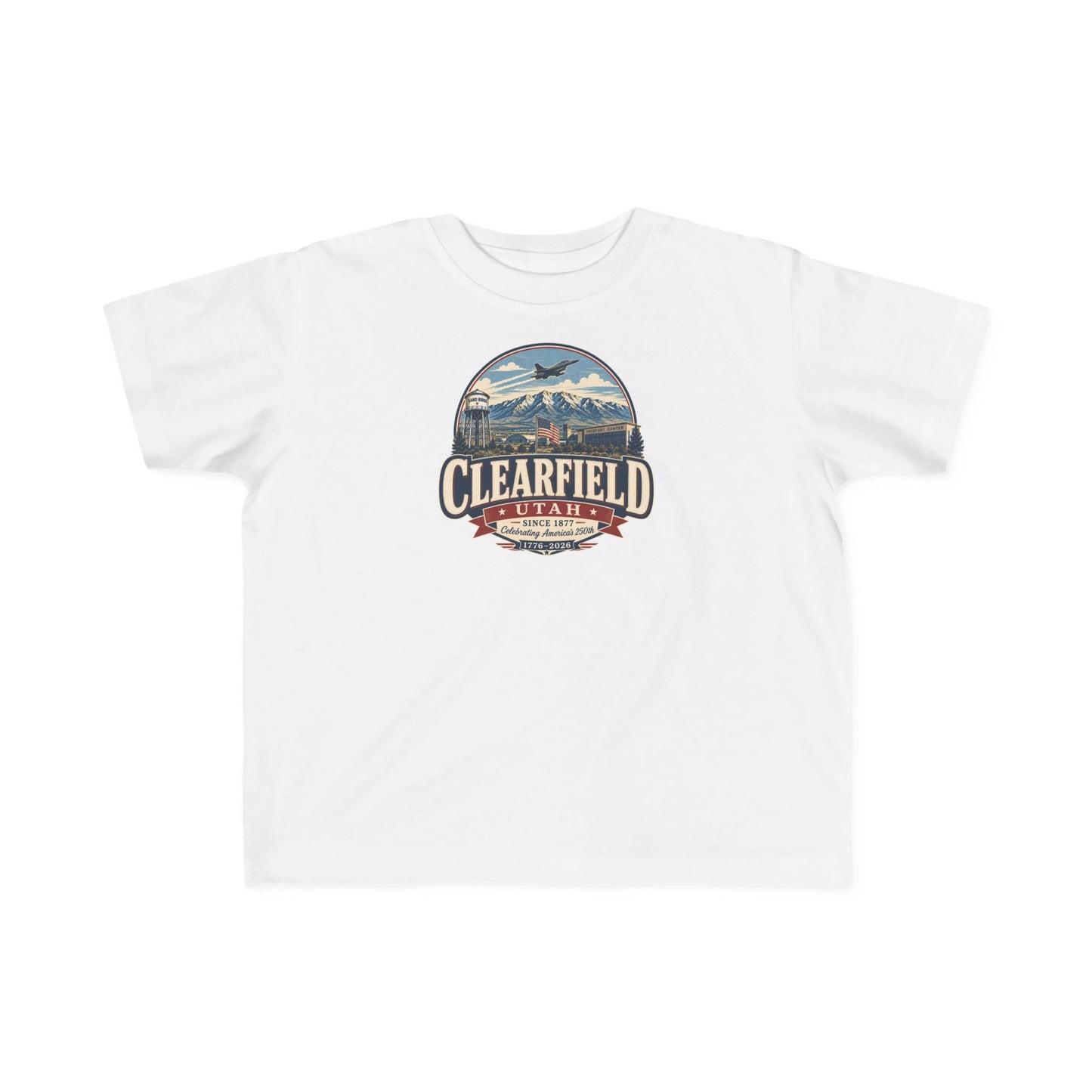Clearfield City Spirit Tee · Toddler · Celebrating America's 250th
