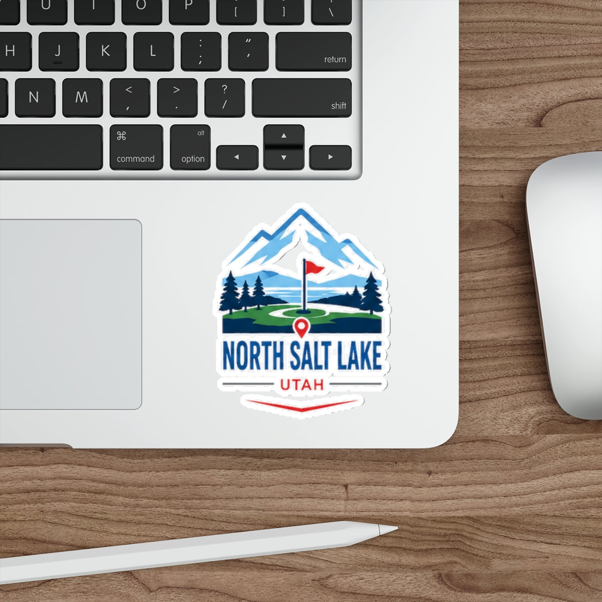 North Salt Lake, Utah Die-Cut Sticker