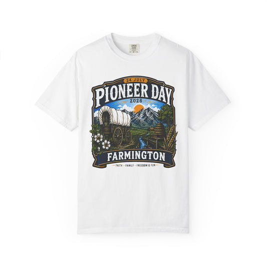 Farmington Pioneer Day Tee · 24 July 2026