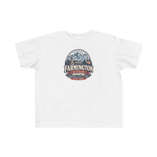 Farmington City Spirit Tee · Toddler · Celebrating America's 250th