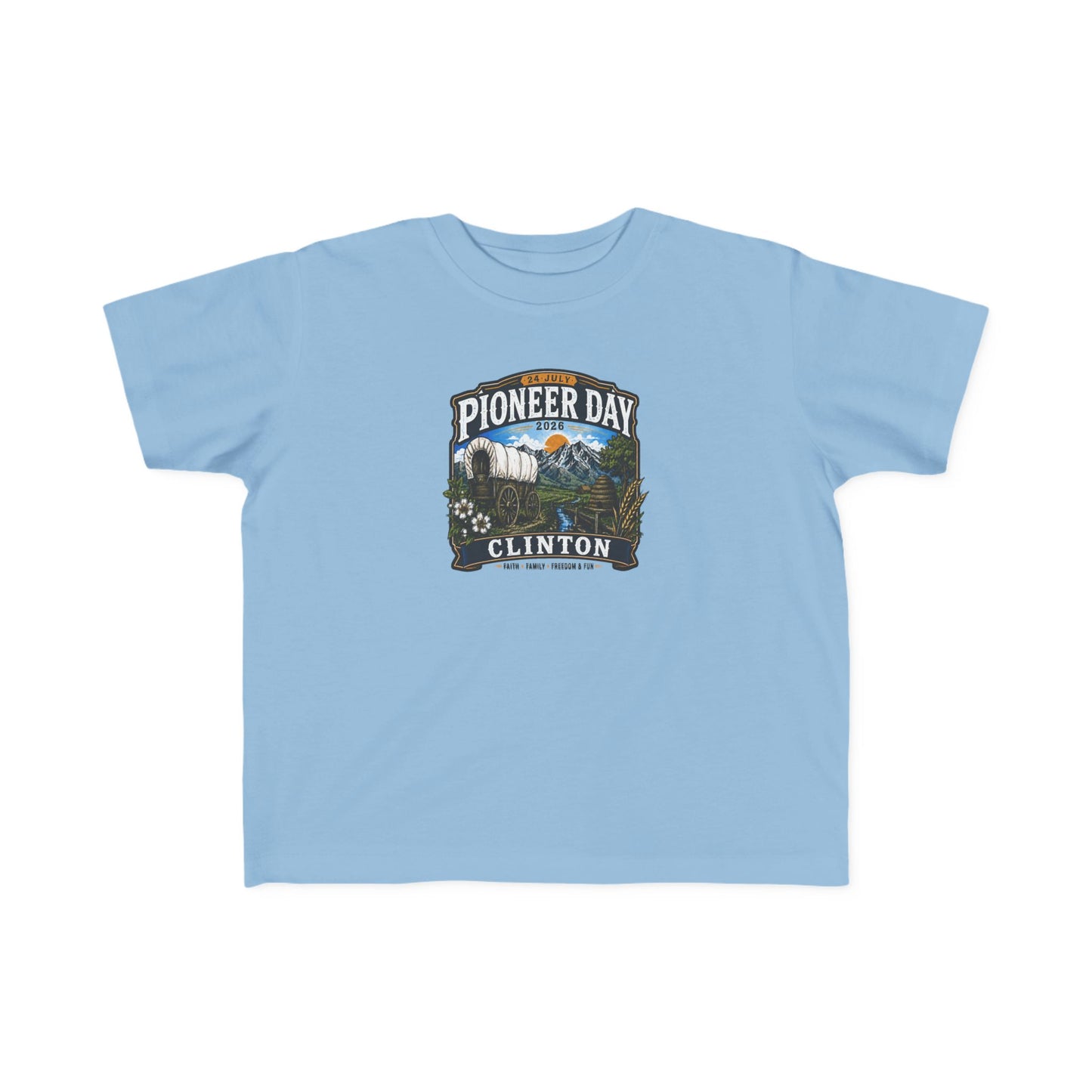 Clinton Pioneer Day Tee · Toddler · 24 July 2026