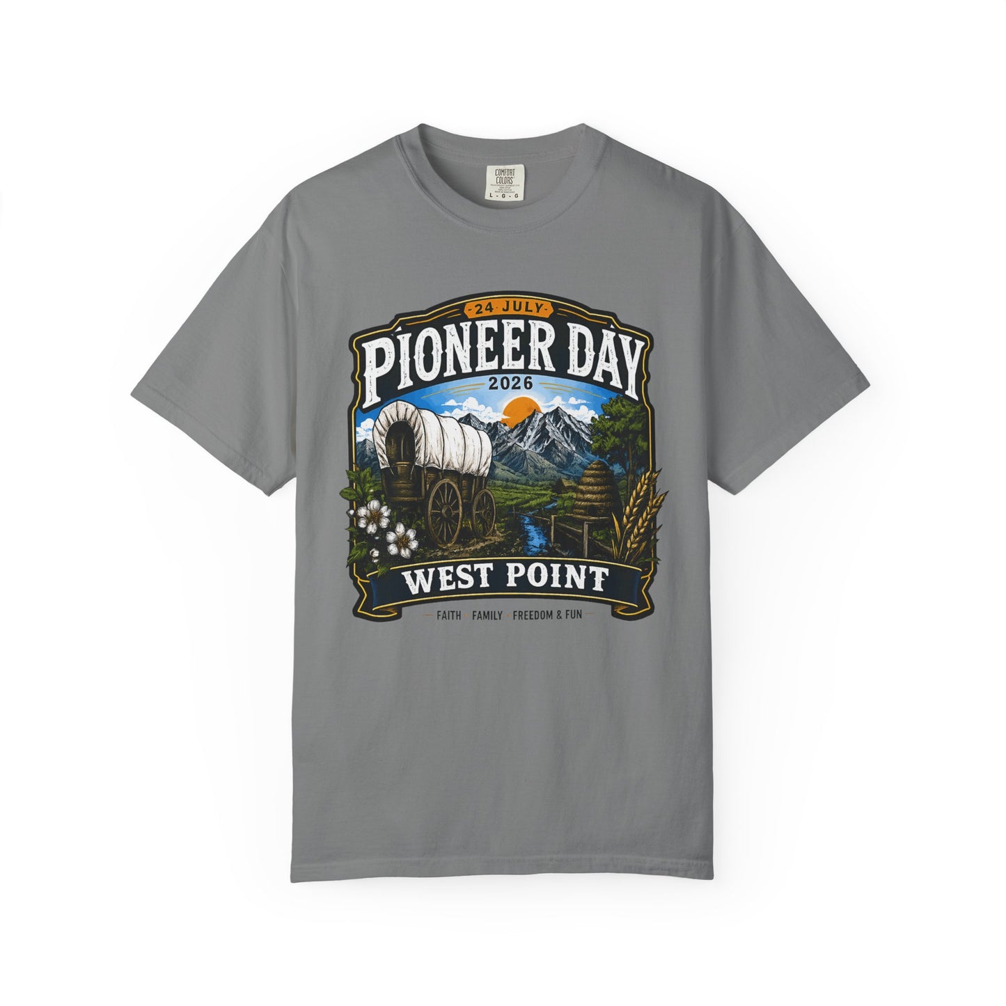 West Point Pioneer Day Tee · 24 July 2026
