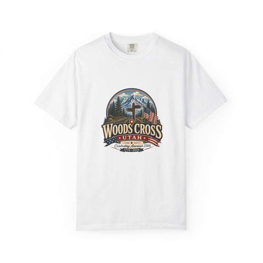 Woods Cross City Spirit Tee · Celebrating America's 250th