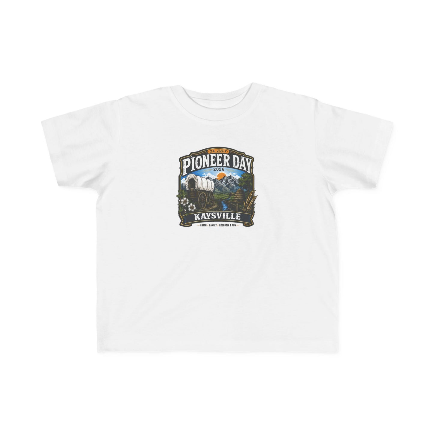 Kaysville Pioneer Day Tee · Toddler · 24 July 2026