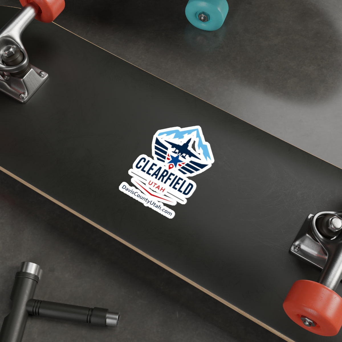 Clearfield, Utah Die-Cut Sticker