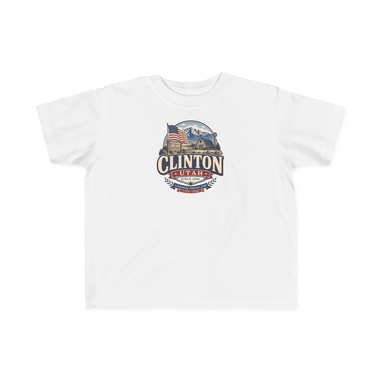 Clinton City Spirit Tee · Toddler · Celebrating America's 250th