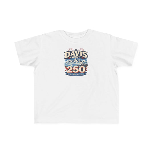 Davis County 250 — Hero Tee · Toddler · 1776–2026