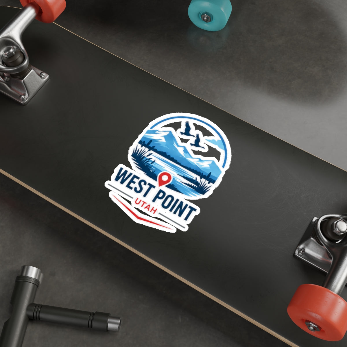West Point, Utah Die-Cut Sticker