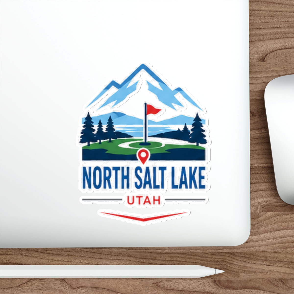 North Salt Lake, Utah Die-Cut Sticker