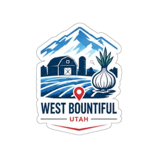West Bountiful, Utah Die-Cut Sticker