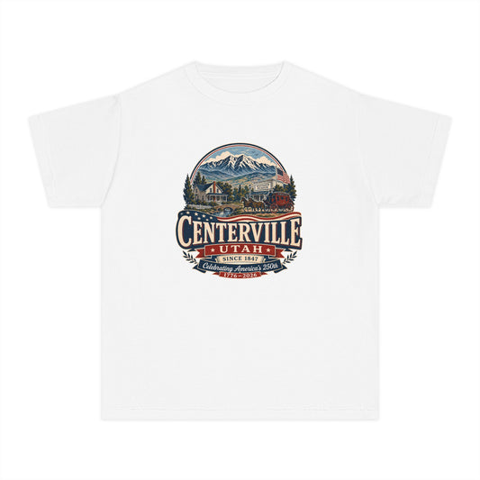 Centerville City Spirit Tee · Youth · Celebrating America's 250th