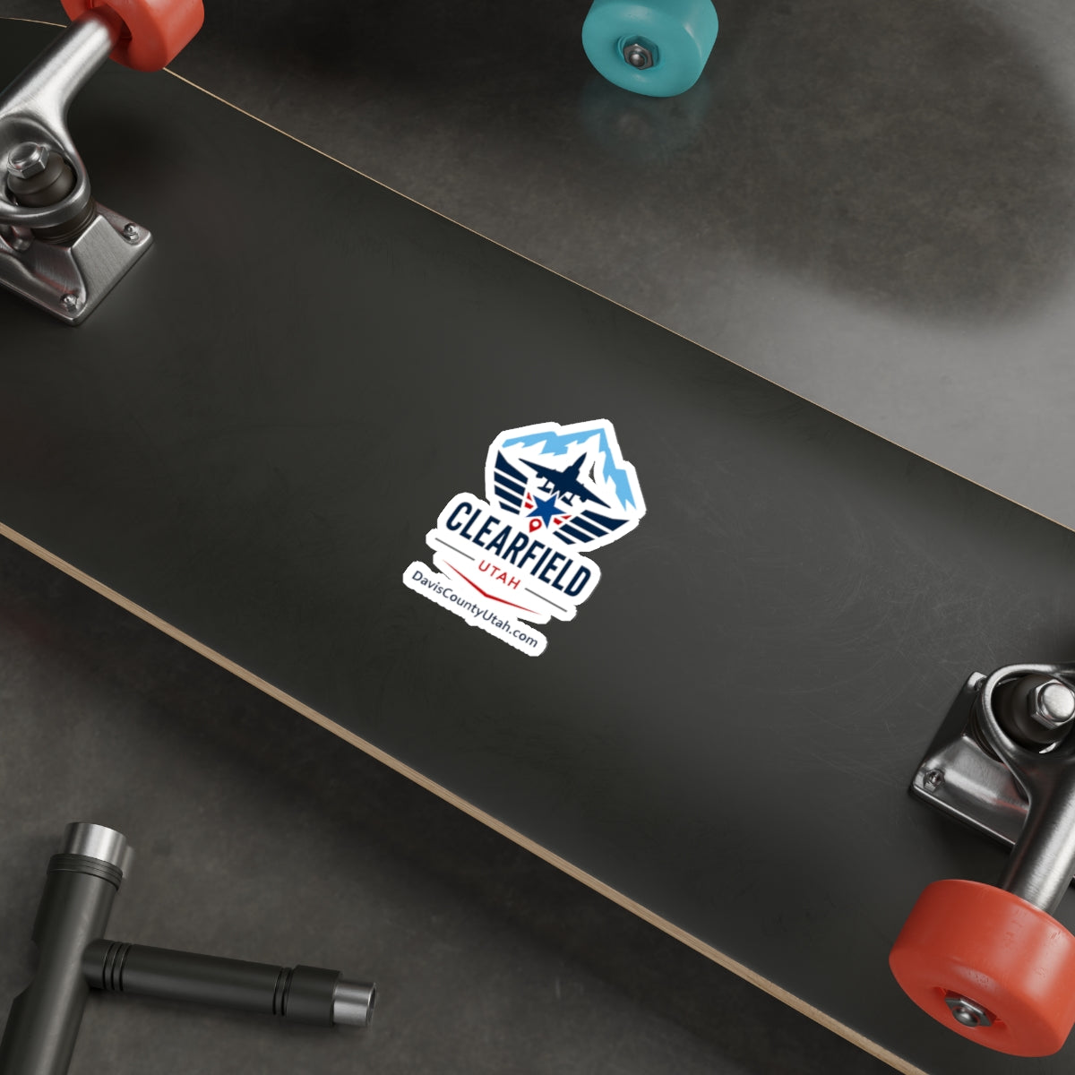 Clearfield, Utah Die-Cut Sticker