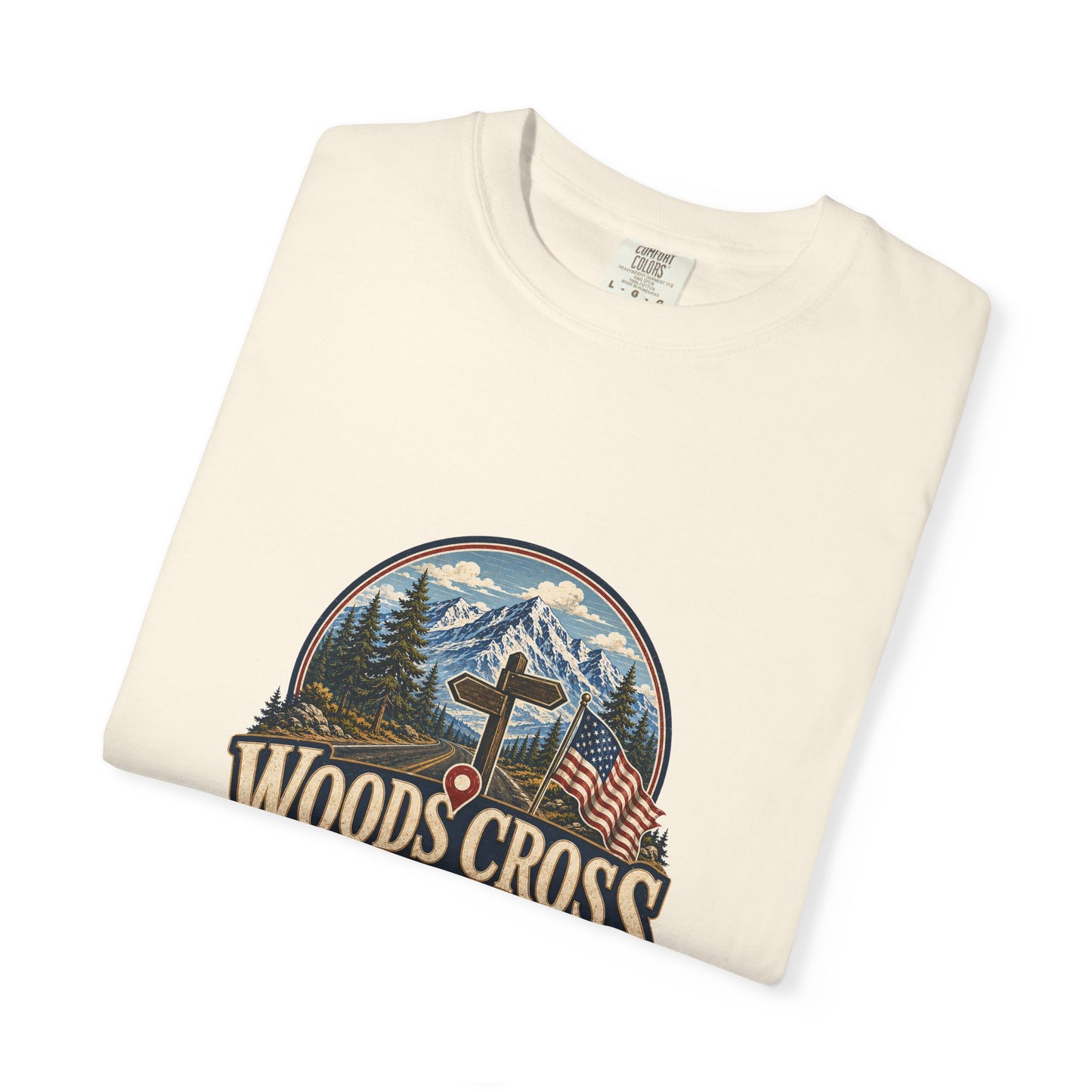 Woods Cross City Spirit Tee · Celebrating America's 250th
