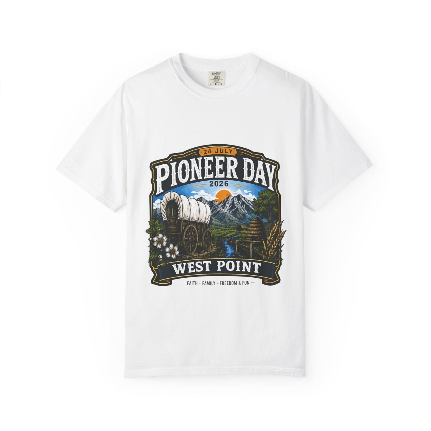 West Point Pioneer Day Tee · 24 July 2026