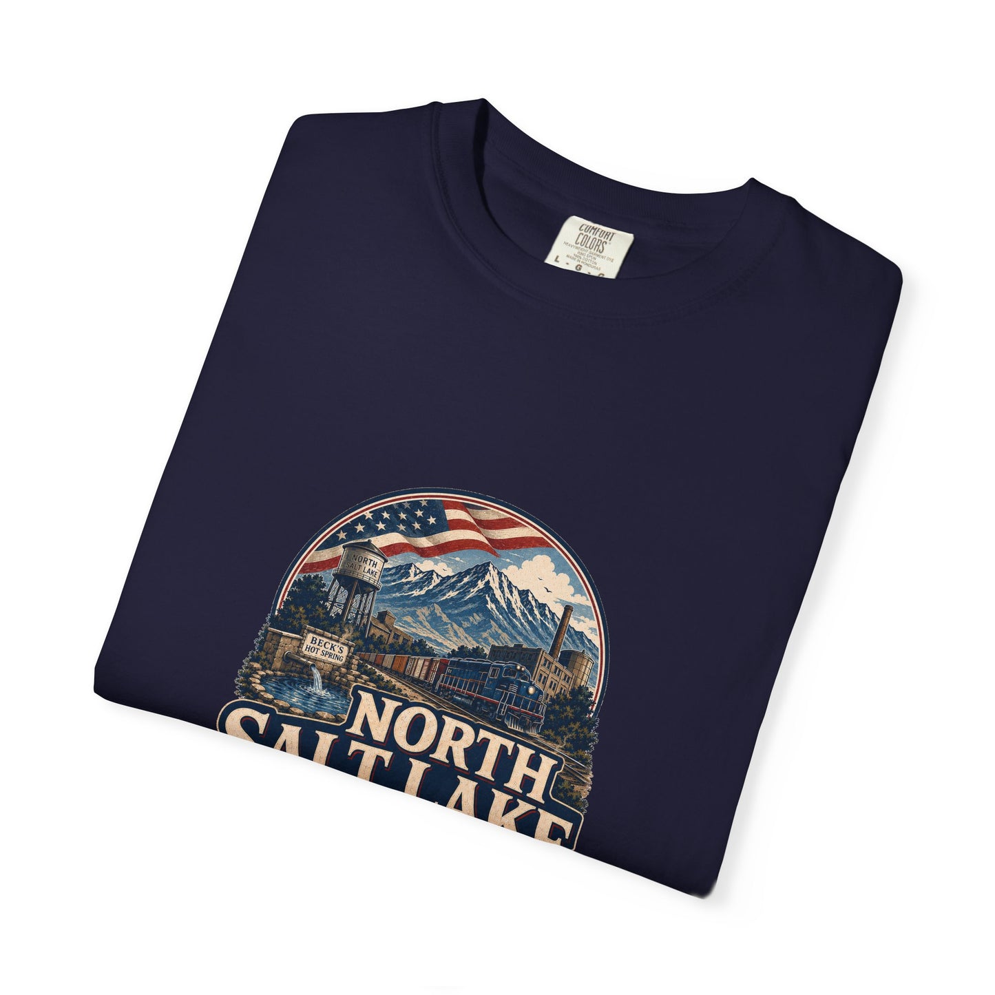 North Salt Lake City Spirit Tee · Celebrating America's 250th