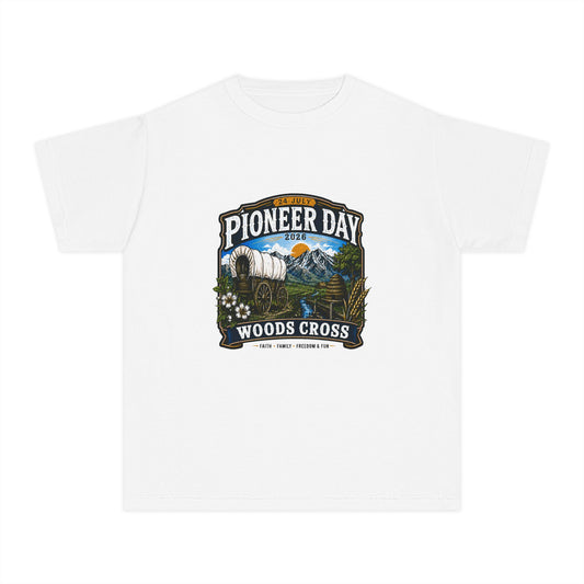Woods Cross Pioneer Day Tee · Youth · 24 July 2026