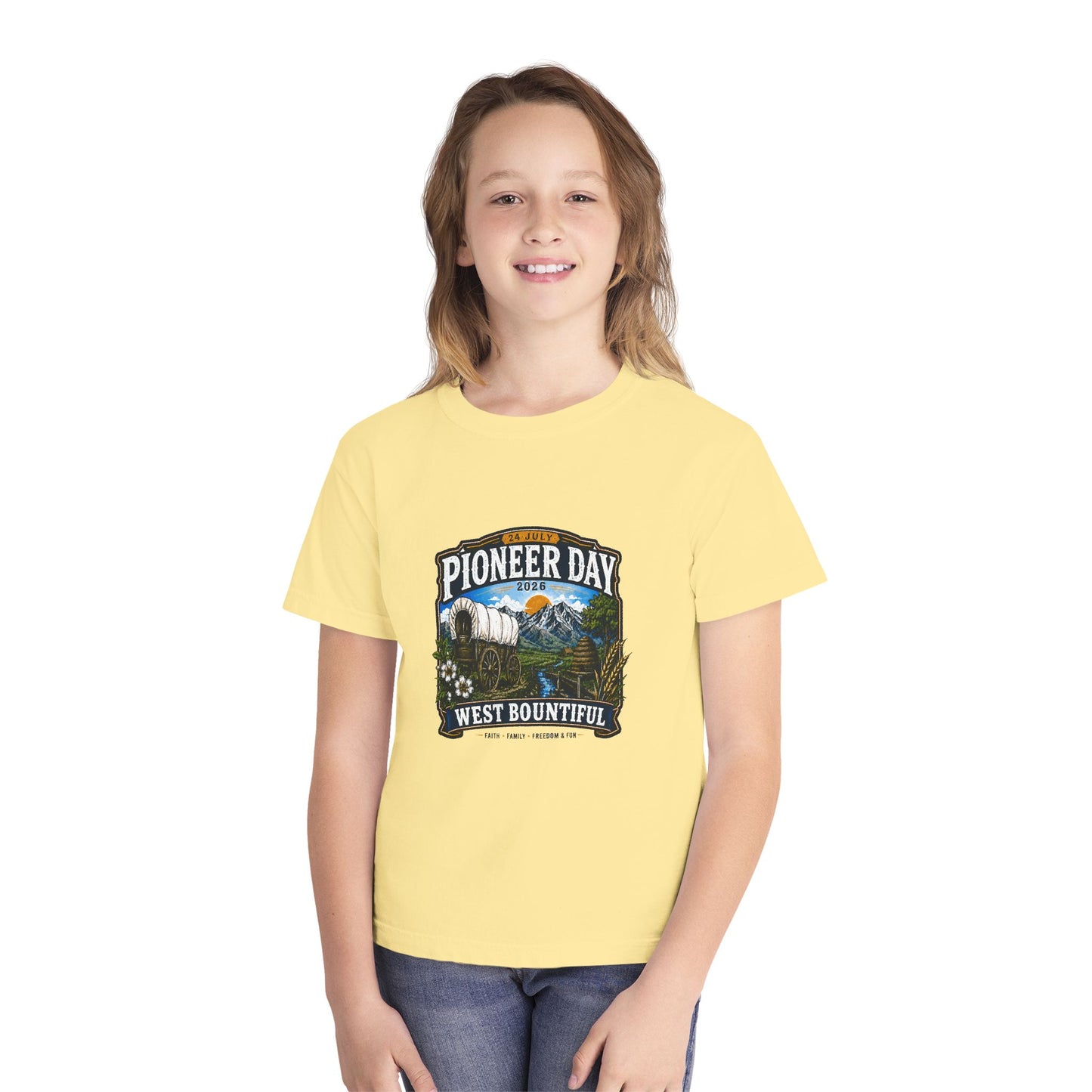 West Bountiful Pioneer Day Tee · Youth · 24 July 2026