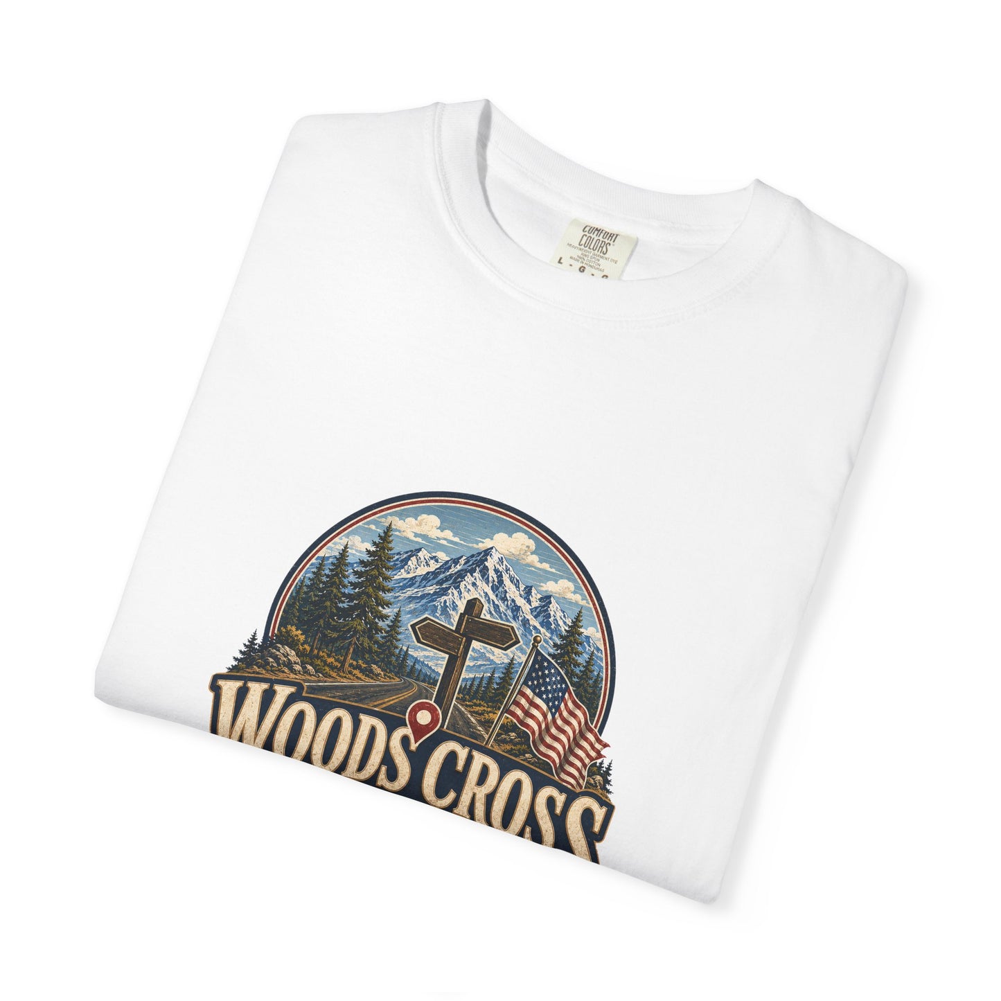 Woods Cross City Spirit Tee · Celebrating America's 250th