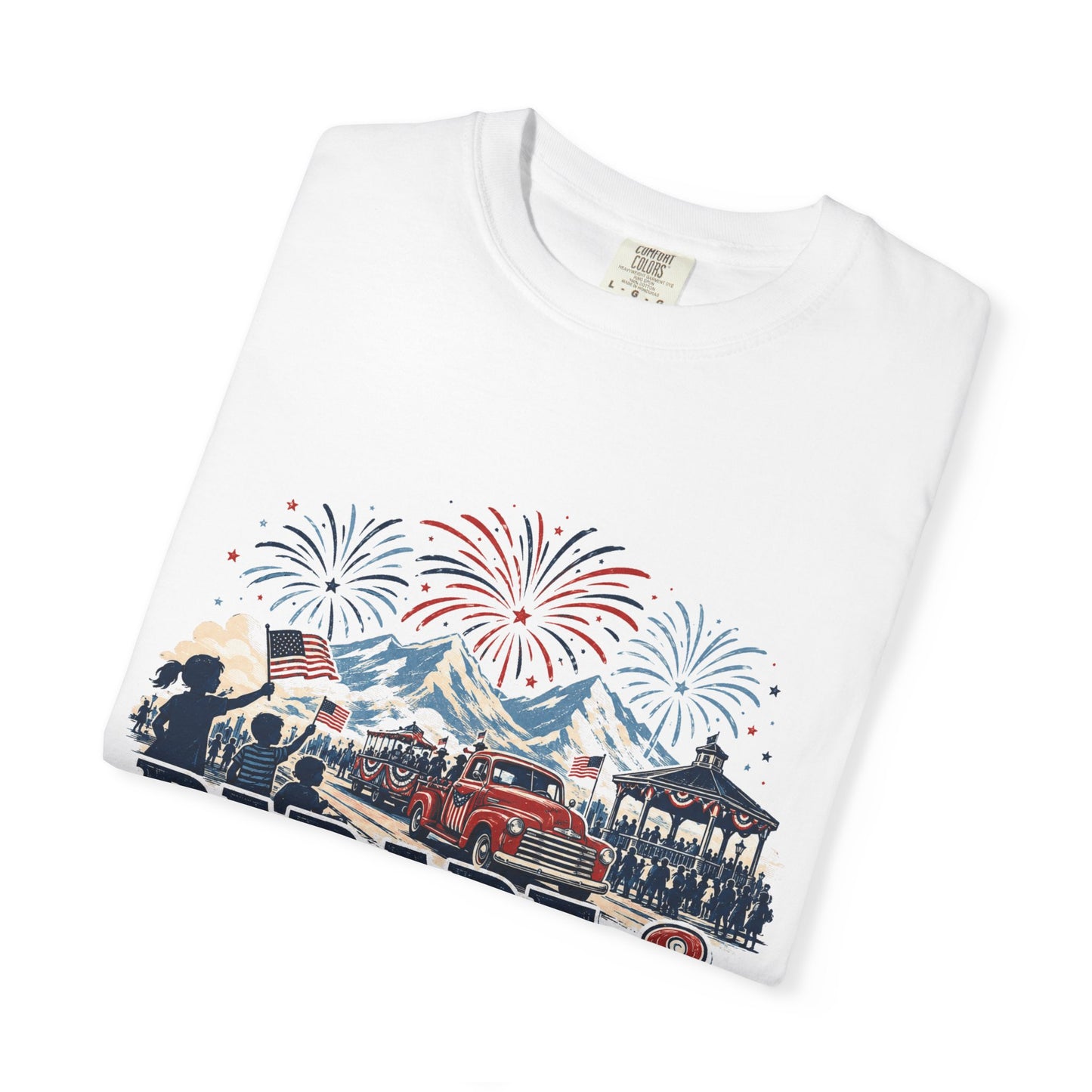 Parade & Fireworks Tee · Davis County 250 · 1776–2026