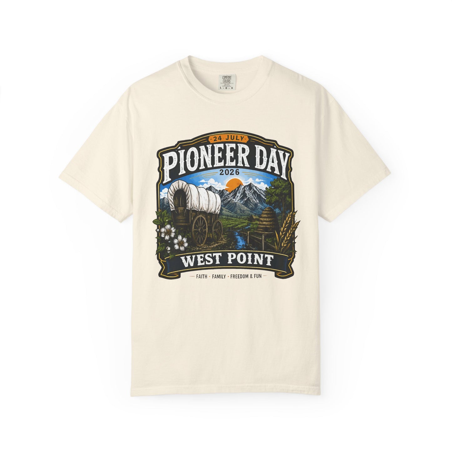 West Point Pioneer Day Tee · 24 July 2026