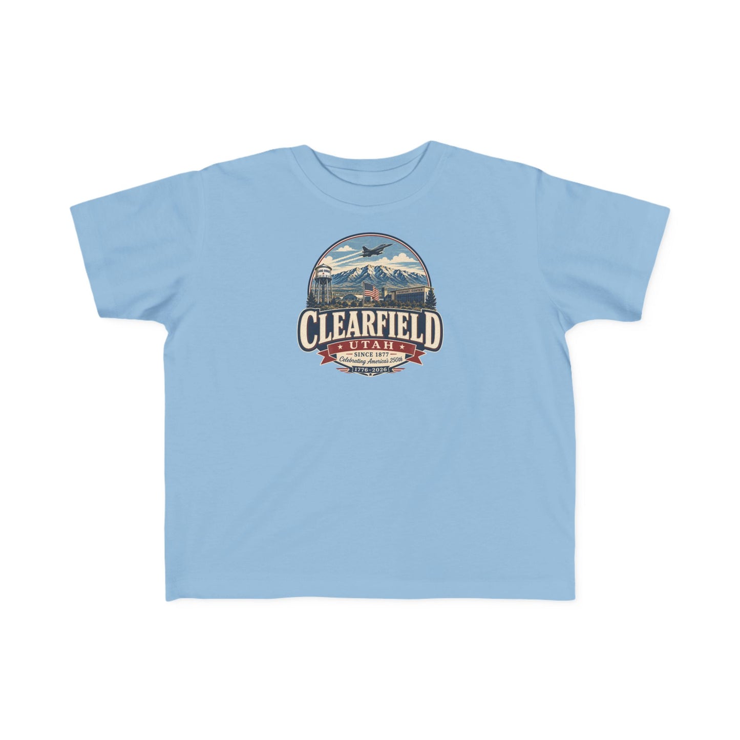 Clearfield City Spirit Tee · Toddler · Celebrating America's 250th
