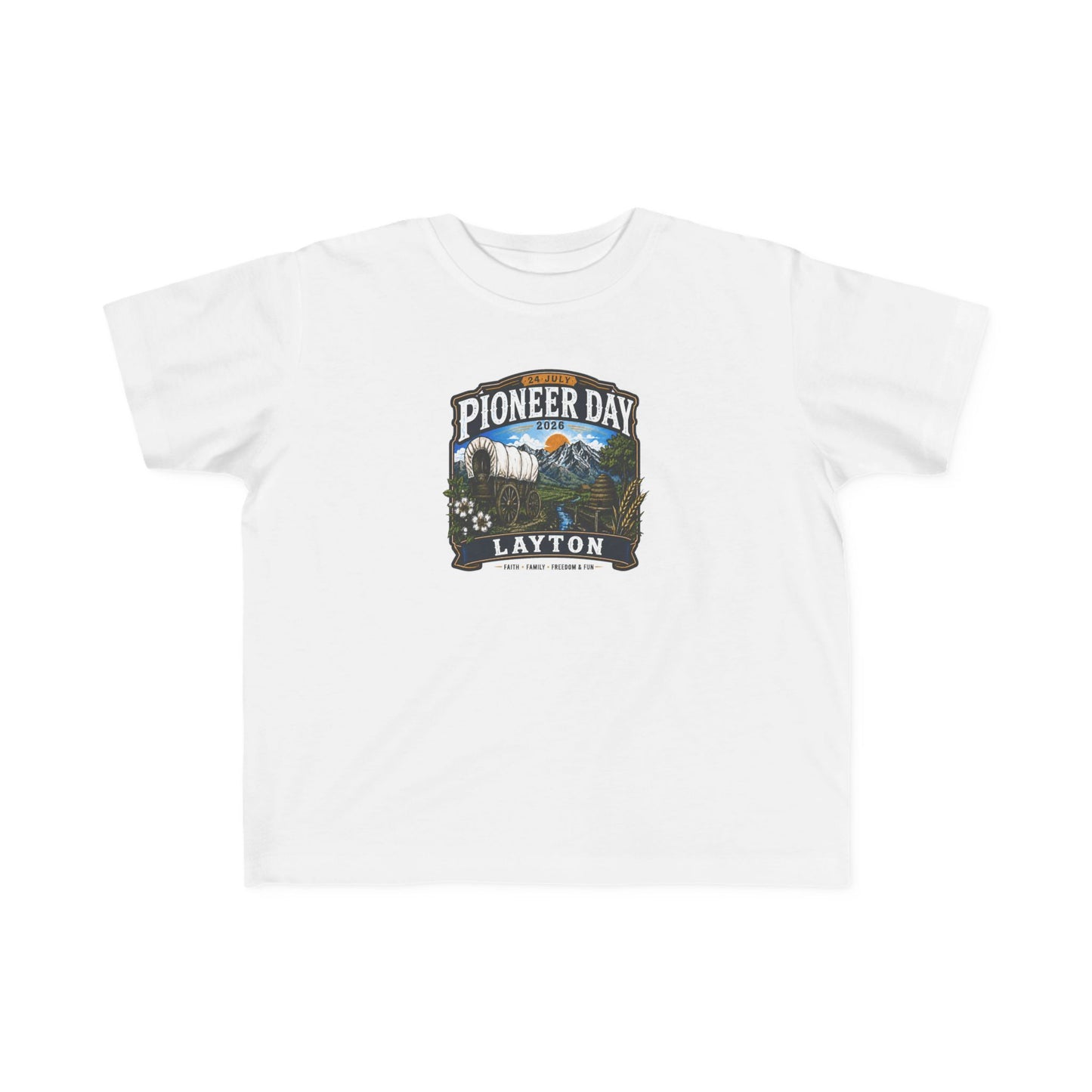 Layton Pioneer Day Tee · Toddler · 24 July 2026