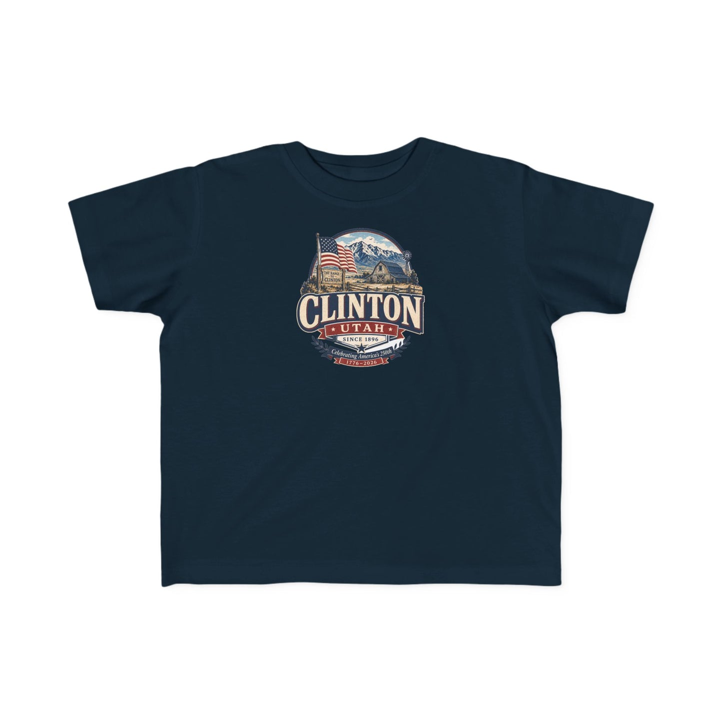 Clinton City Spirit Tee · Toddler · Celebrating America's 250th
