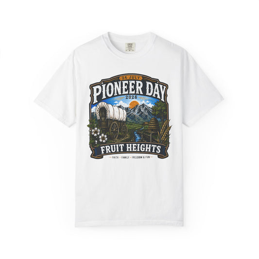 Fruit Heights Pioneer Day Tee · 24 July 2026