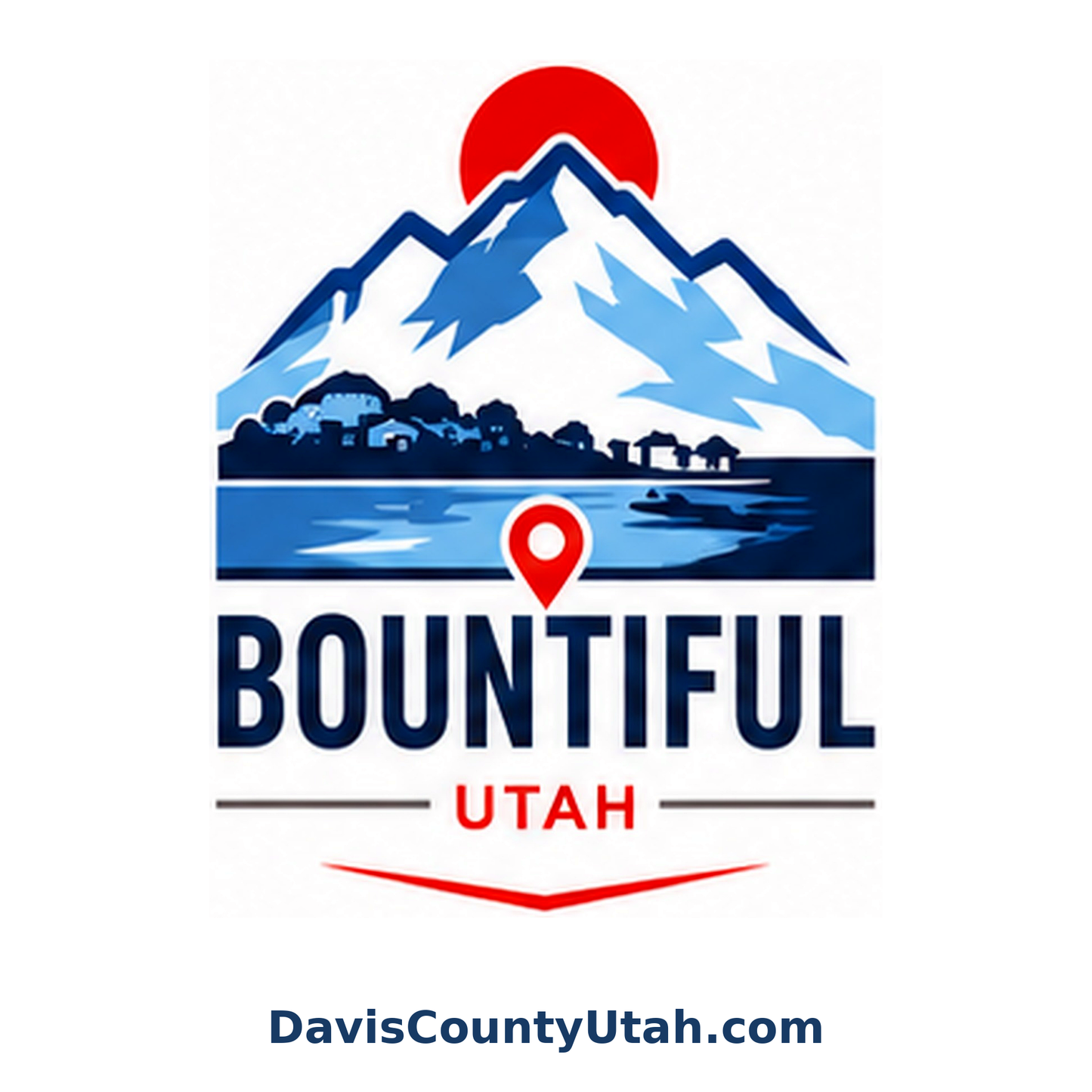Bountiful logo with DavisCountyUtah.com